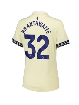 Everton Jarrad Branthwaite #32 Replika Borta Kläder Dam 2025-26 Kortärmad